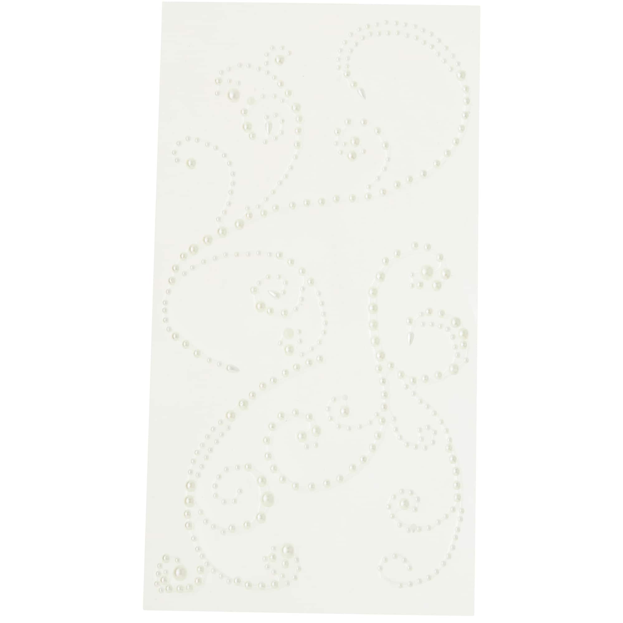 Pearl Scroll Stickers By Recollections™